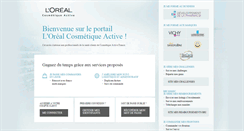 Desktop Screenshot of cosmetiqueactive.fr